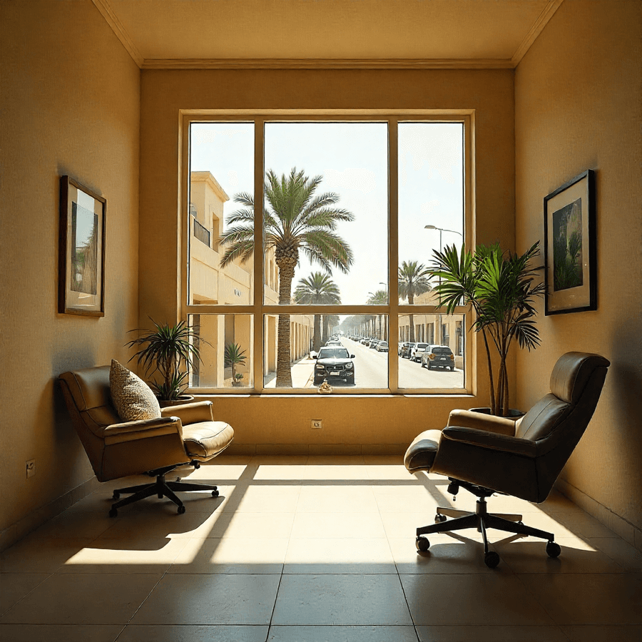 business relaxing space